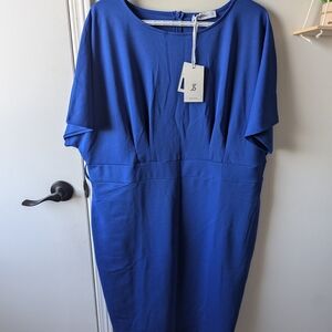 BNWT Chic Royal Blue Plus Size Dress